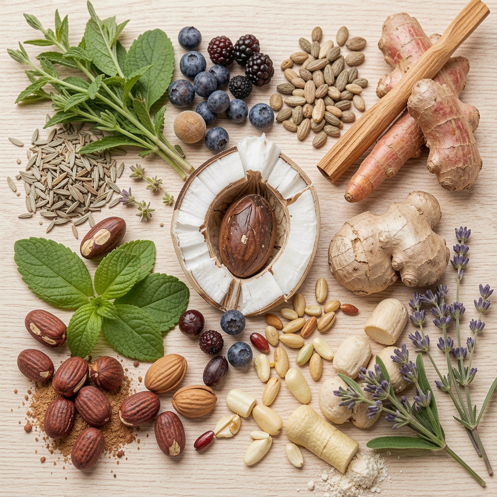 Natural ingredients composition